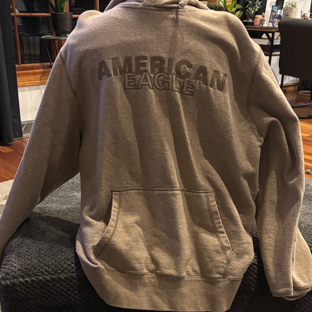 American Eagle Tan Hoodie